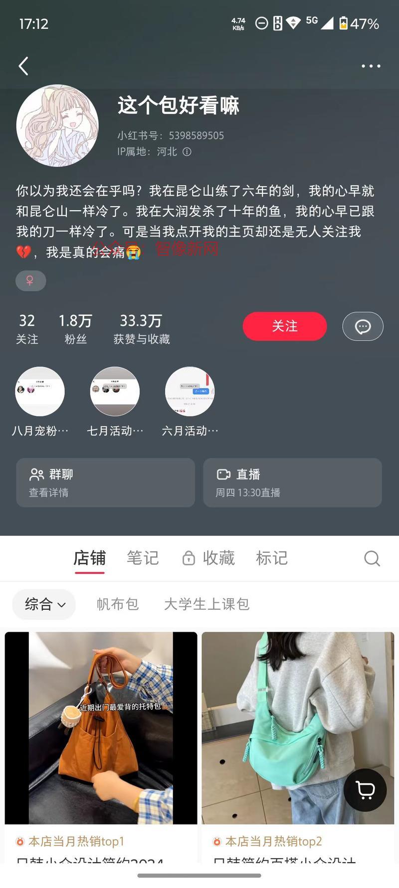 卖日韩小众包包这个店铺…#情报-搞钱情报论坛-网创交流-智像新网